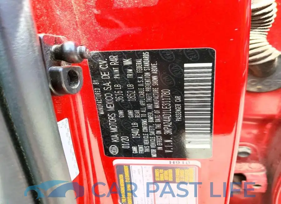 3KPA24AD1LE311780# 12