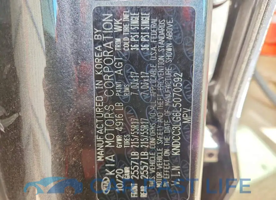 KNDCC3LG6L5070592# 14