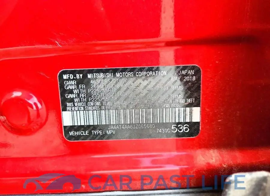 JA4AT4AA6JZ065680# 13