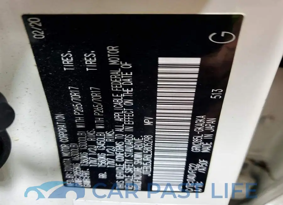 JTEBU5JR6L5805298# 13