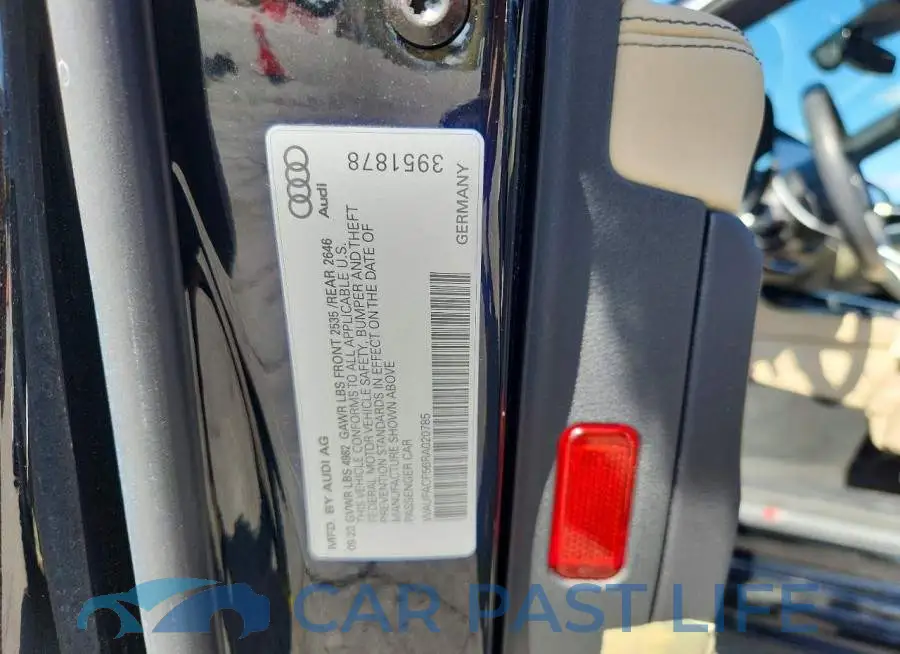 WAUFACF56RA020785# 12