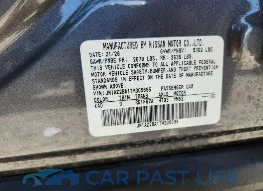 JN1AZ2BA1TM305695# 13