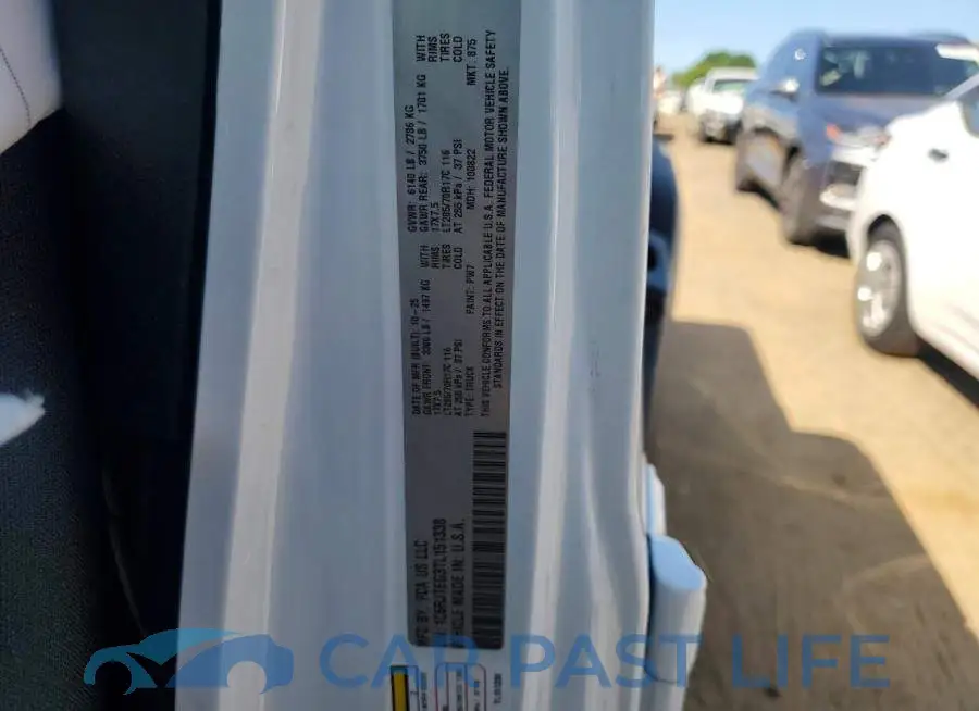 1C6RJTEG3TL151338# 12