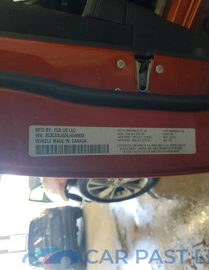 2C3CDXJG3LH249838# 13
