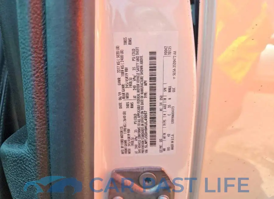 5LMTJ3DH9KUL45057# 14
