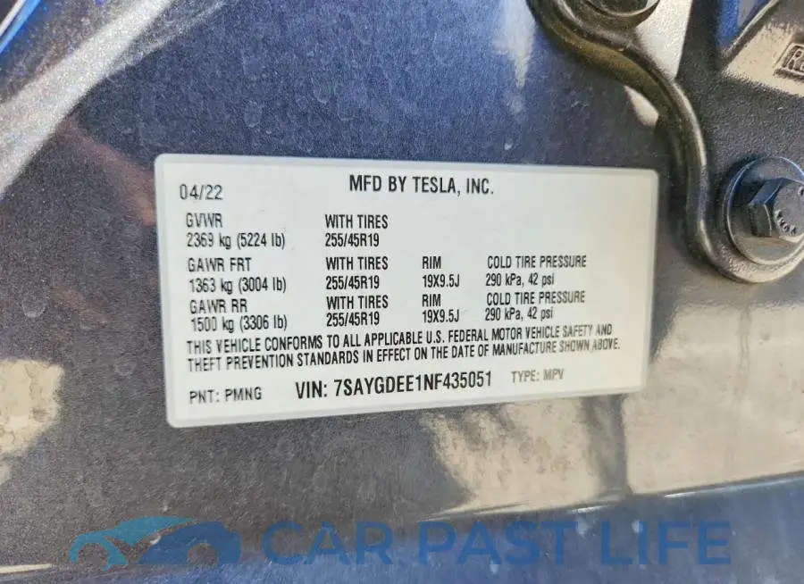 7SAYGDEE1NF435051# 13