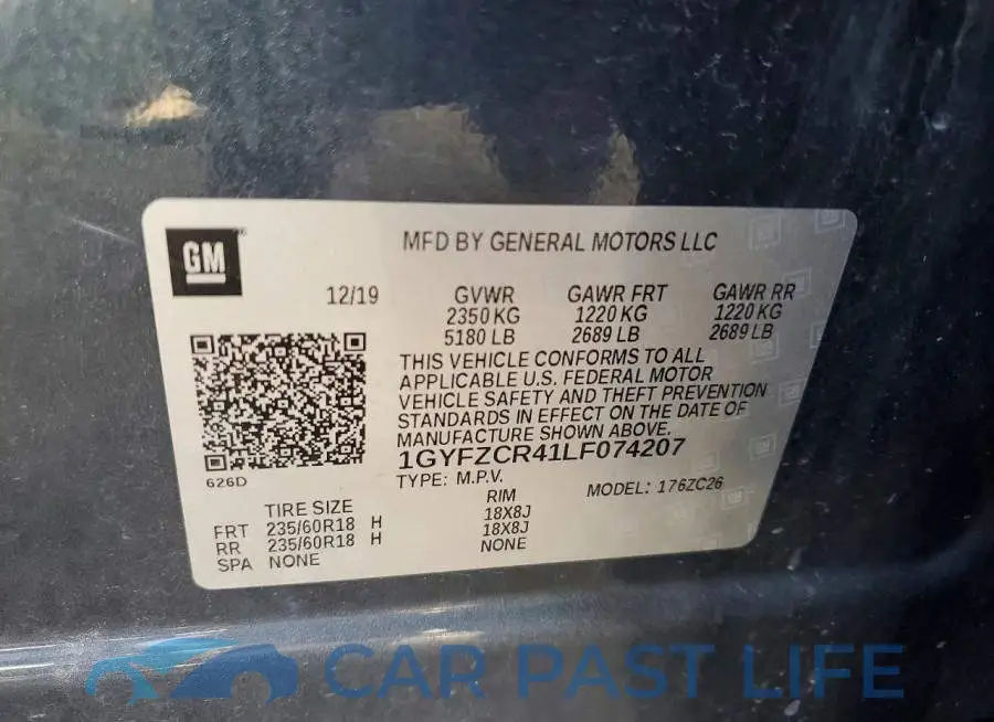 1GYFZCR41LF074207# 14