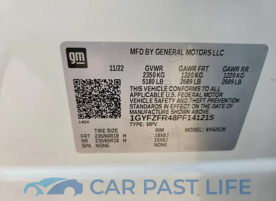 1GYFZFR48PF141215# 14