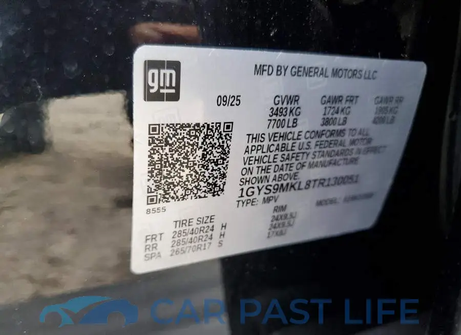 1GYS9MKL8TR130051# 14