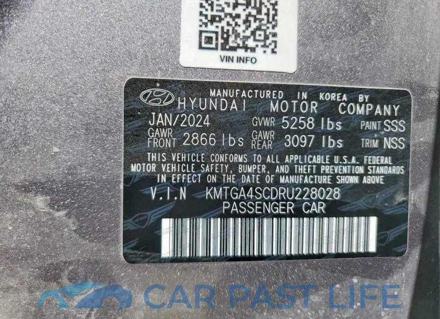 KMTGA4SCDRU228028# 12