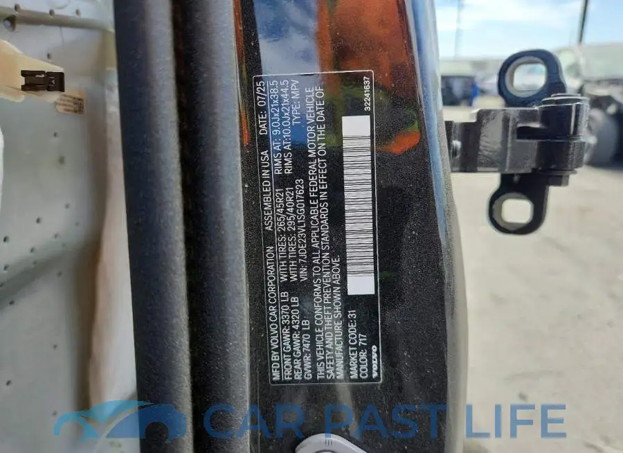7JDE23VL1SG017623# 13