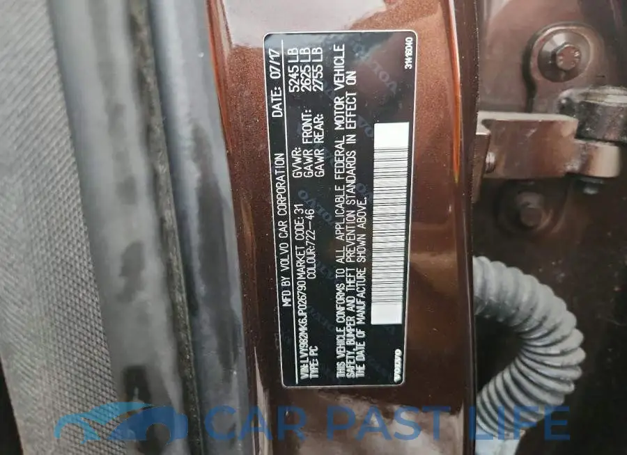 LVY982MK6JP026790# 13