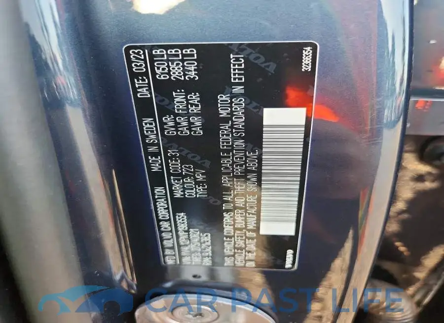 YV4L12PN1P1983554# 13