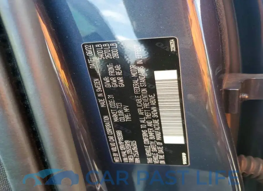 YV4L12RV1P1193989# 13