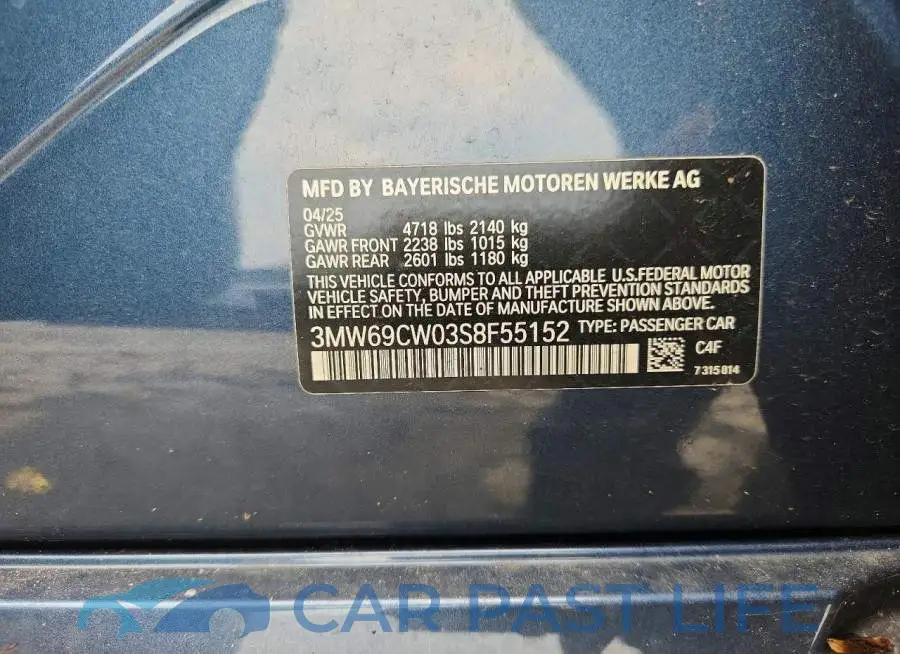 3MW69CW03S8F55152# 13