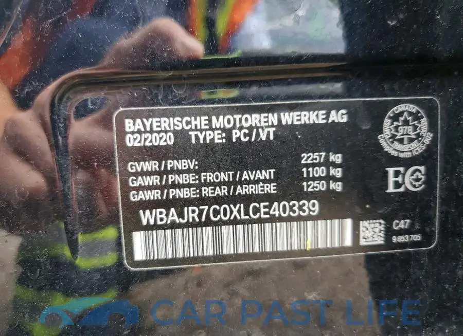 WBAJR7C0XLCE40339# 12