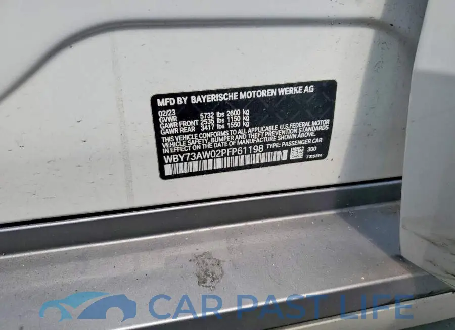 WBY73AW02PFP61198# 12