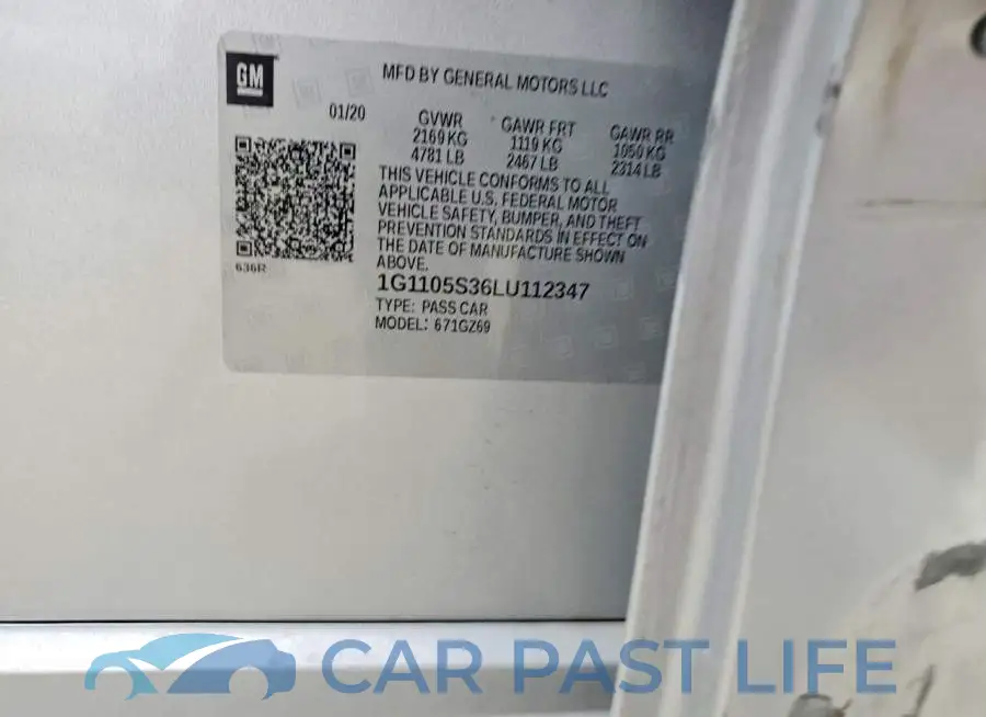 1G1105S36LU112347# 12