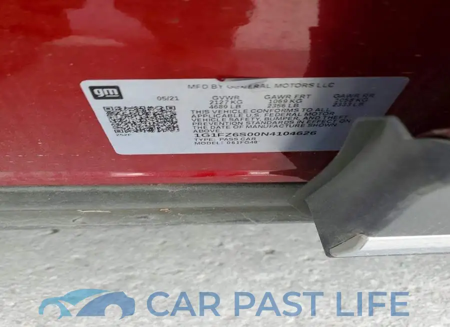 1G1FZ6S00N4104626# 13