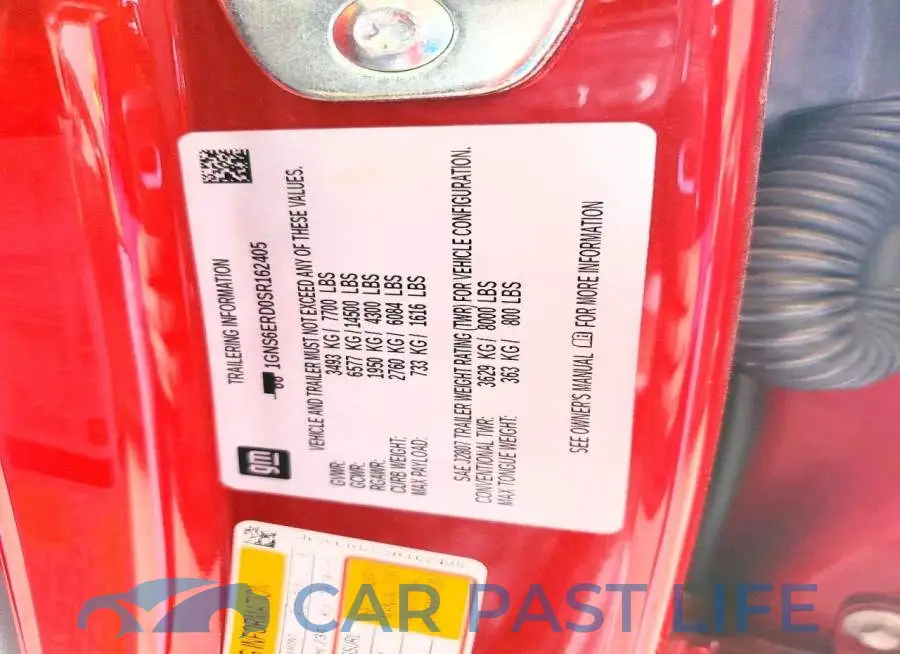 1GNS6ERD0SR162405# 14