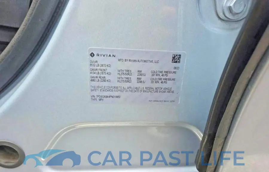 7PDSGABA4PN019950# 10