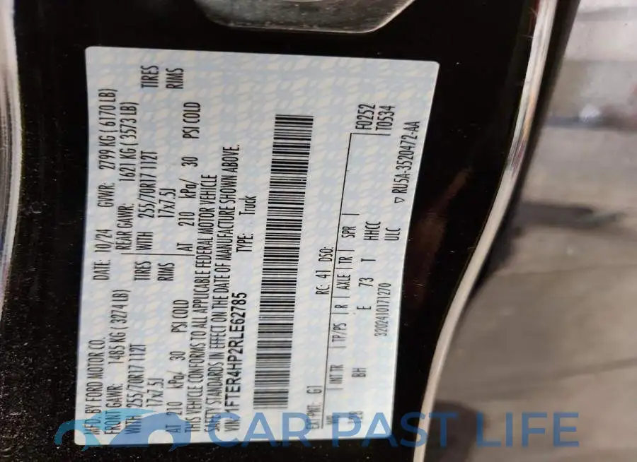 1FTER4HP2RLE62785# 13