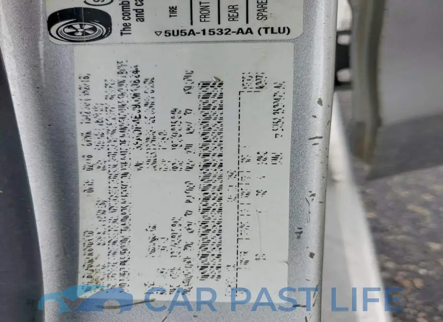 3FADP4BJ9JM108244# 12