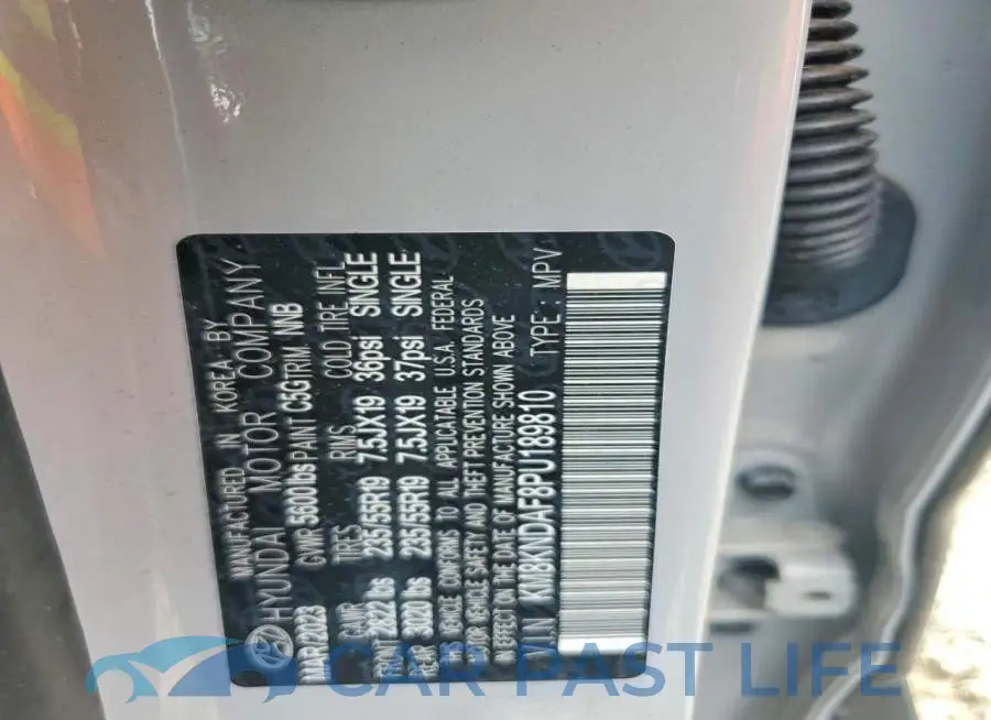 KM8KNDAF8PU189810# 13
