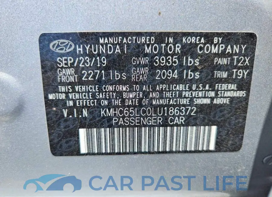 KMHC65LC0LU186372# 12