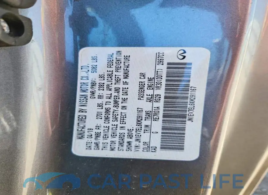 JN1EV7EL6KM291167# 13