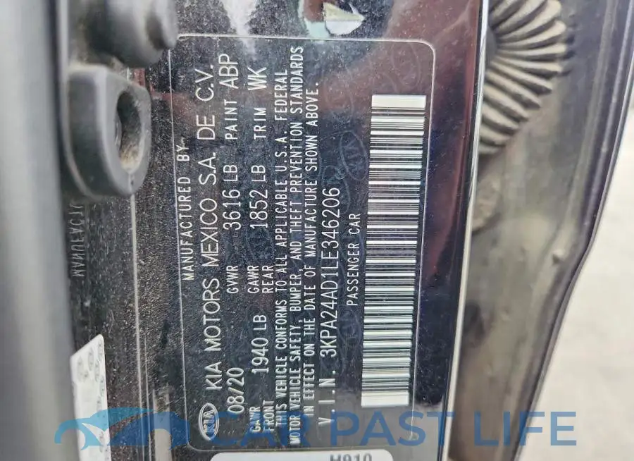 3KPA24AD1LE346206# 12