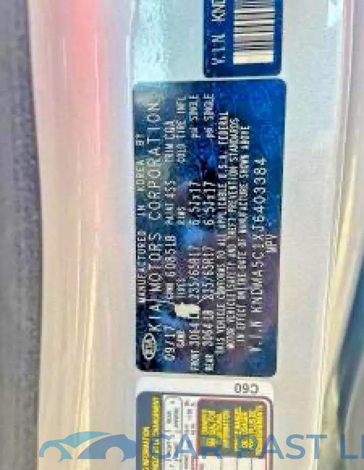 KNDMA5C1XJ6403384# 10