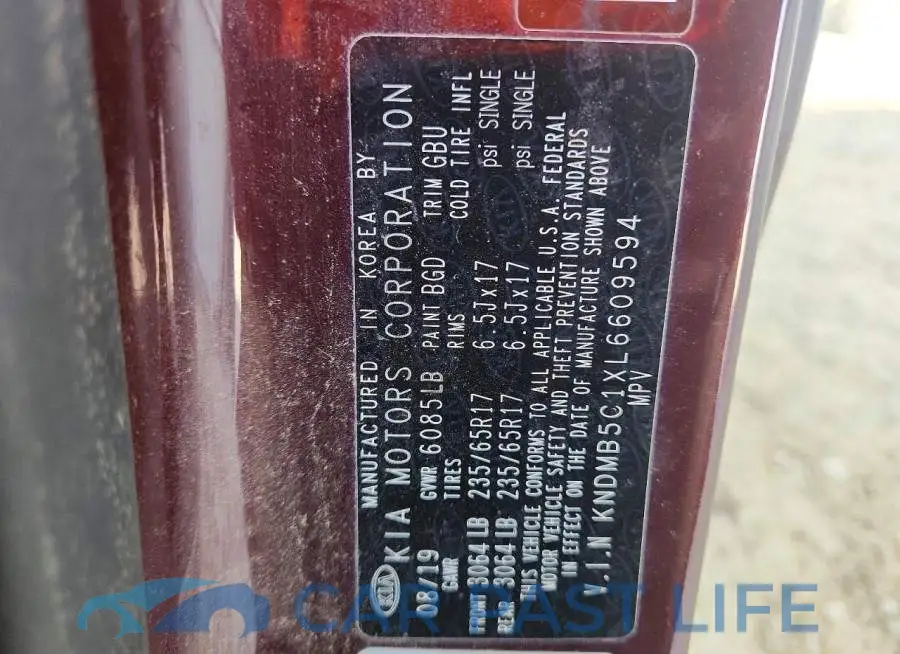 KNDMB5C1XL6609594# 13