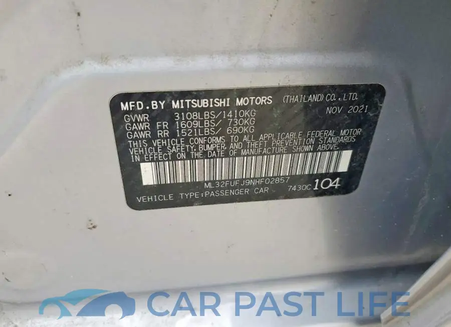 ML32FUFJ9NHF02857# 12