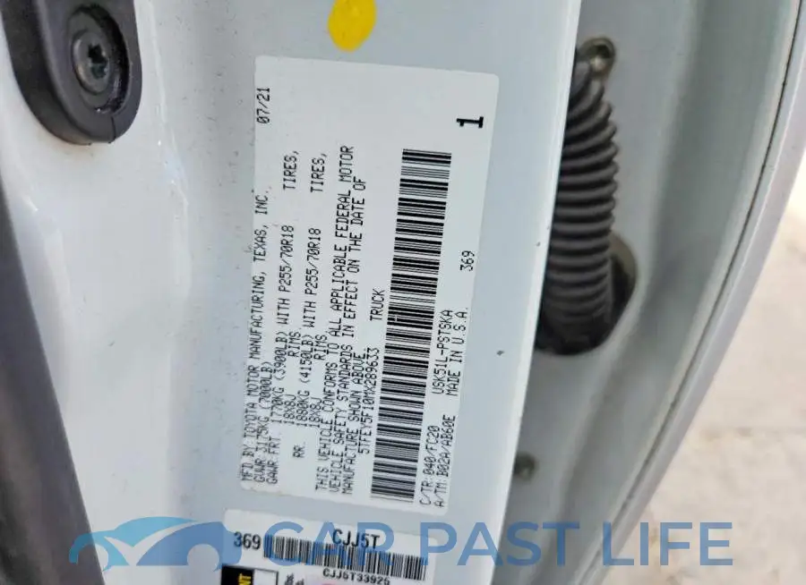 5TFEY5F10MX289633# 12