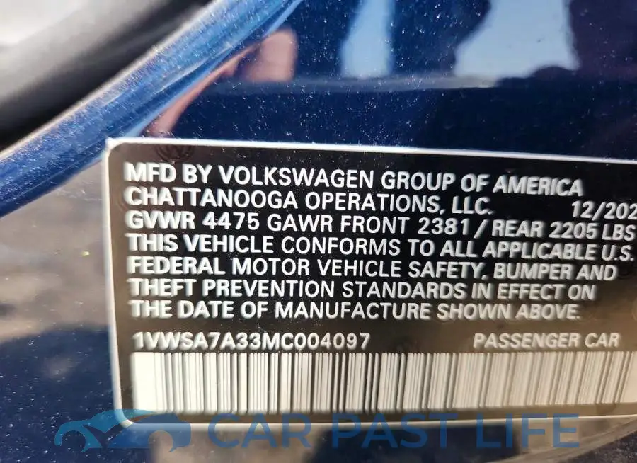 1VWSA7A33MC004097# 12