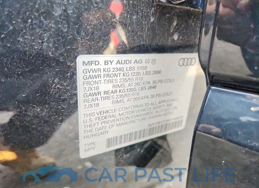WA1DECF30S1048000# 13