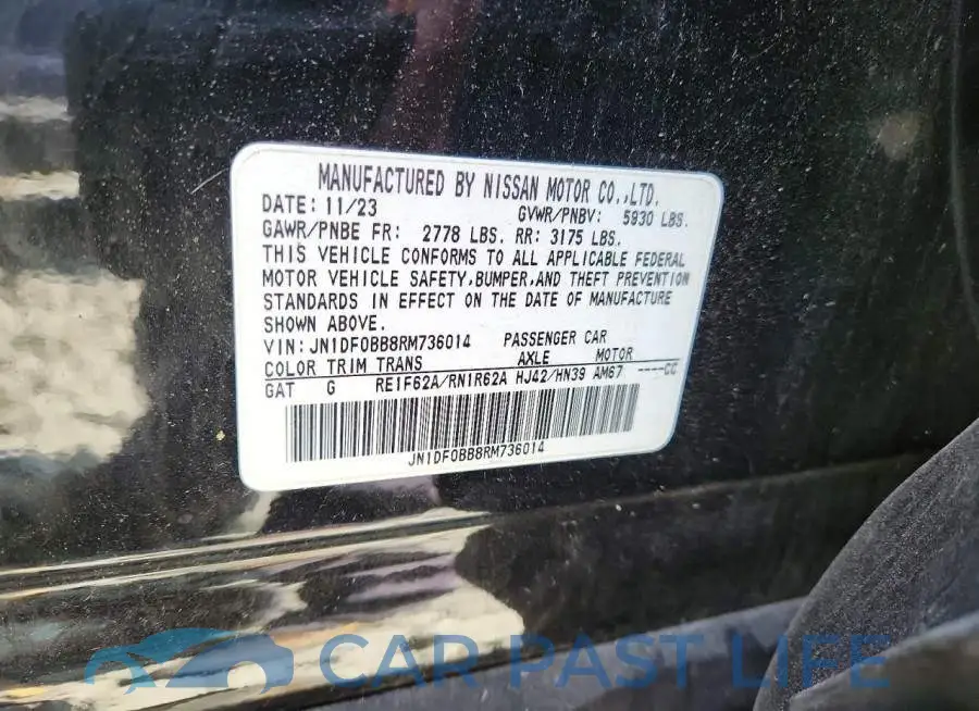 JN1DF0BB8RM736014# 13