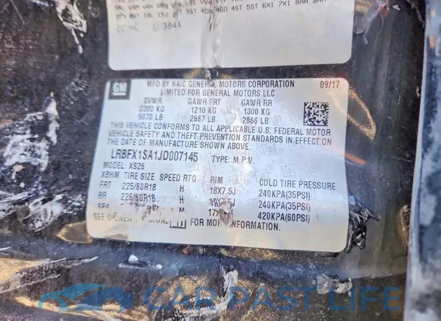LRBFX1SA1JD007145# 13