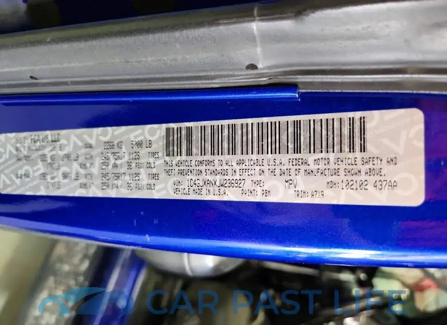 1C4GJXANXJW236927# 13