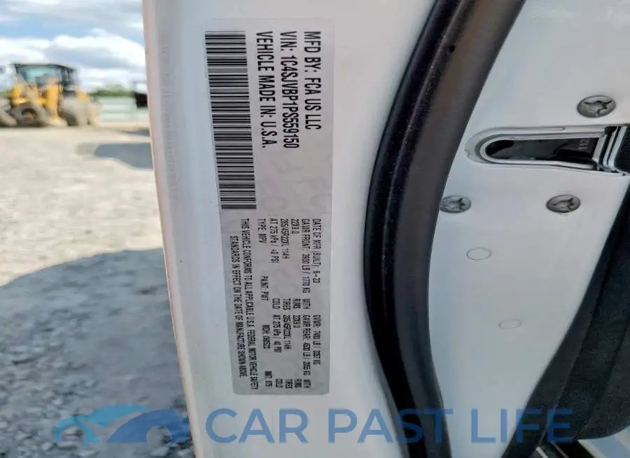 1C4SJVBP1PS559150# 12