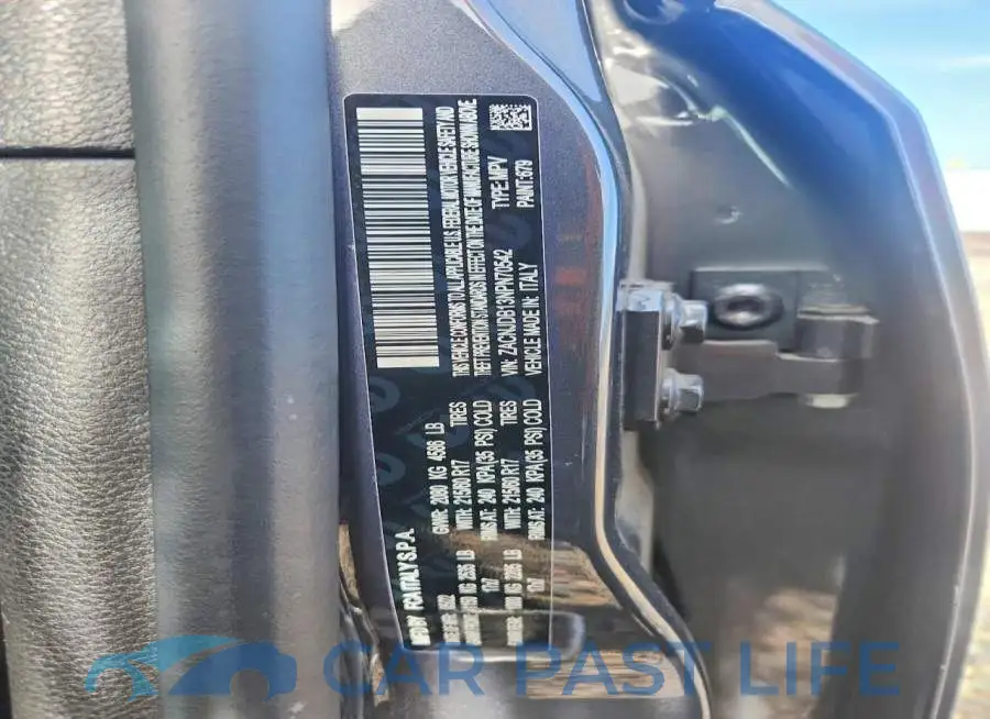 ZACNJDB13NPN70542# 12