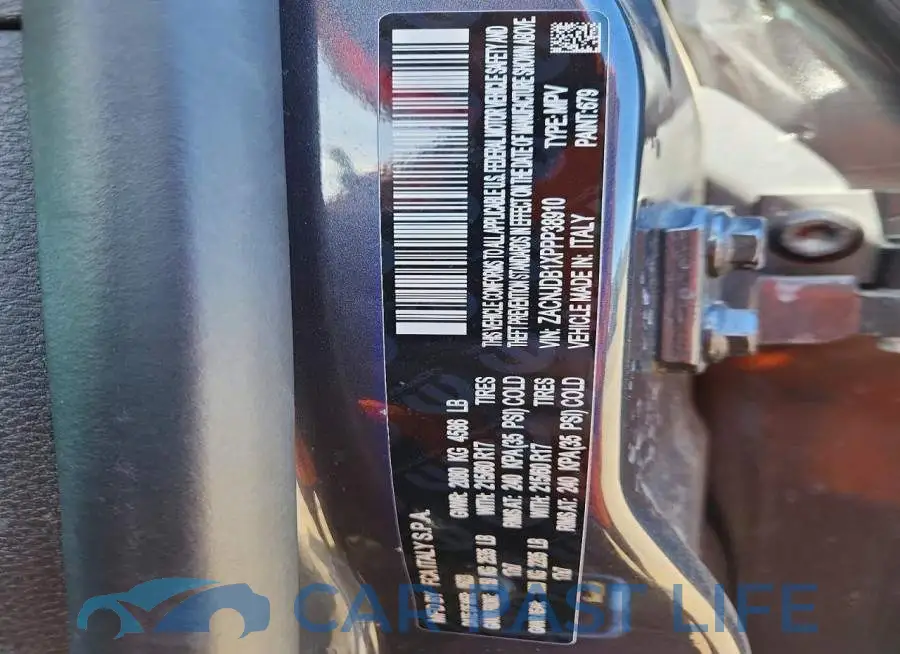 ZACNJDB1XPPP38910# 14