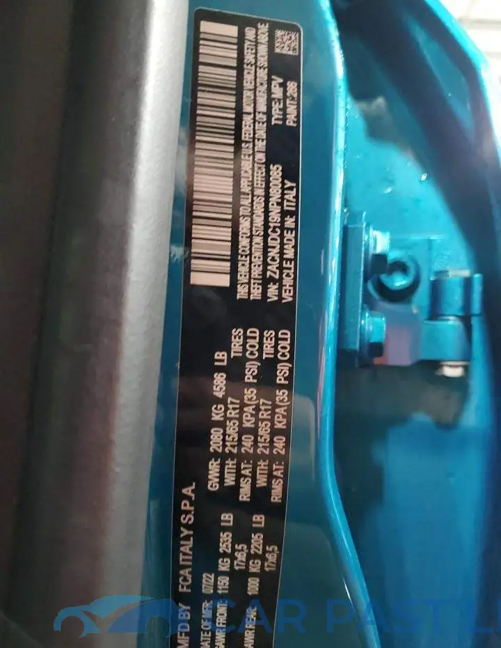 ZACNJDC19NPN80085# 14
