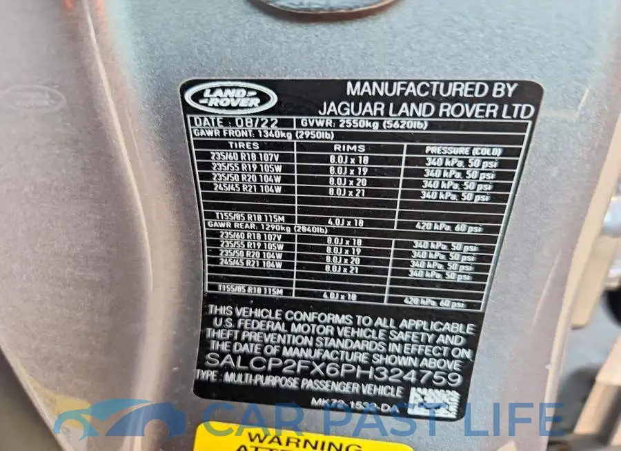 SALCP2FX6PH324759# 13