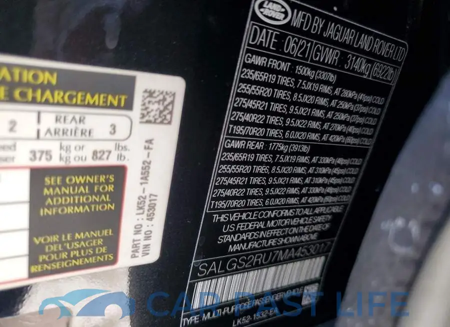 SALGS2RU7MA453017# 13