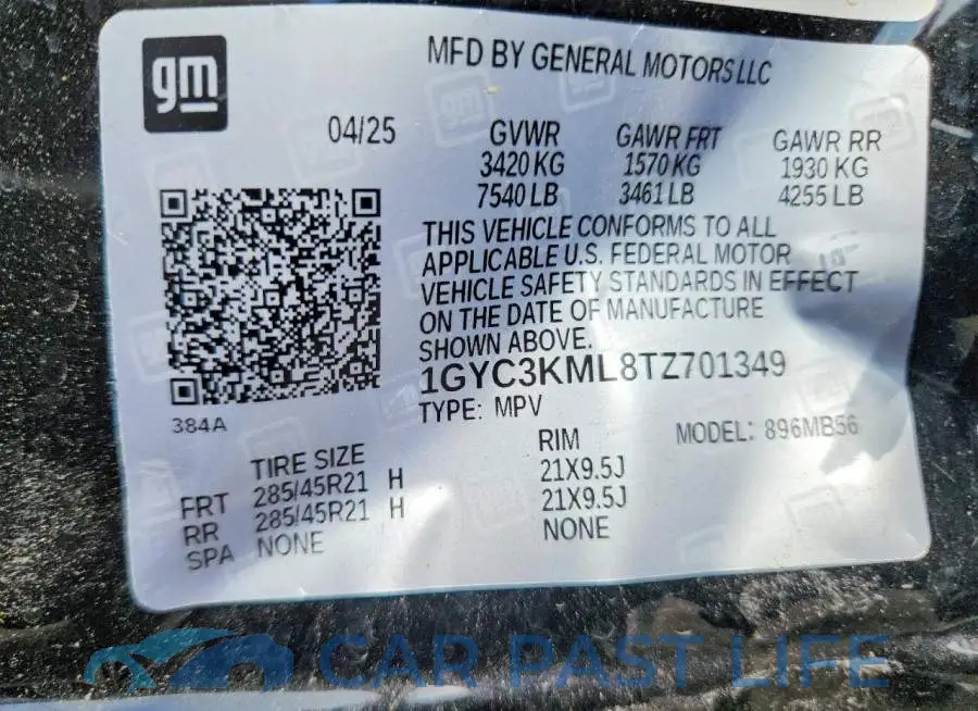 1GYC3KML8TZ701349# 13