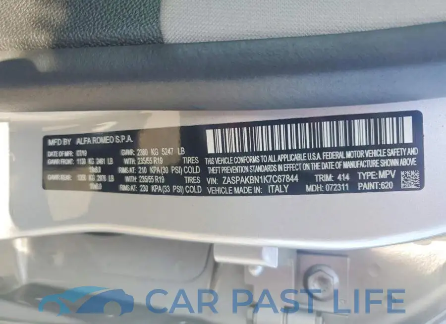 ZASPAKBN1K7C67844# 14