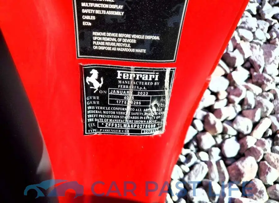 ZFF93LMA6P0278609# 12