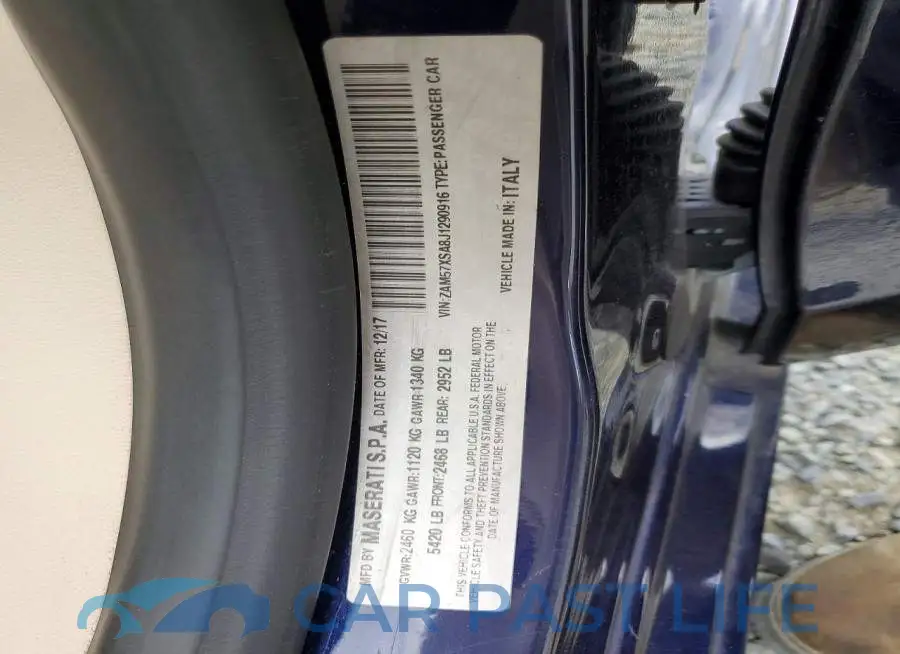 ZAM57XSA8J1290916# 13